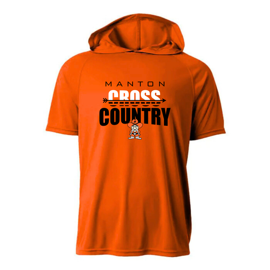 Manton Rangers Cross Country DRI-FIT Cooling Performance Hooded T-Shirt