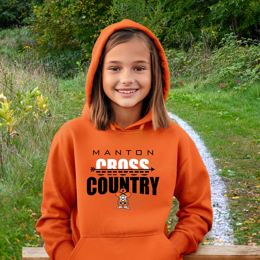 Manton Rangers Cross Country Unisex YOUTH Hoodie