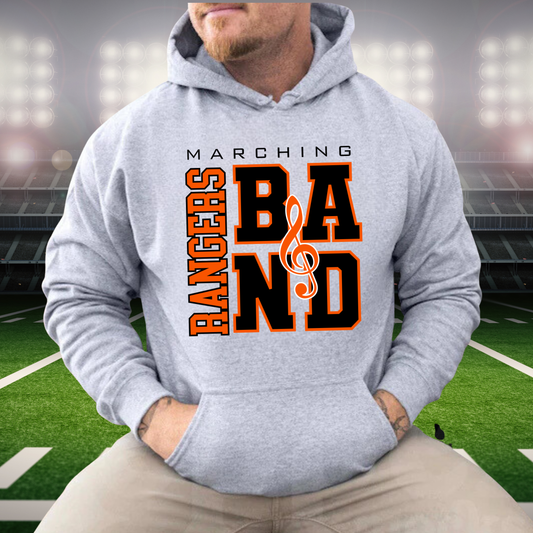 Manton Rangers Marching Band ADULT Hoodie