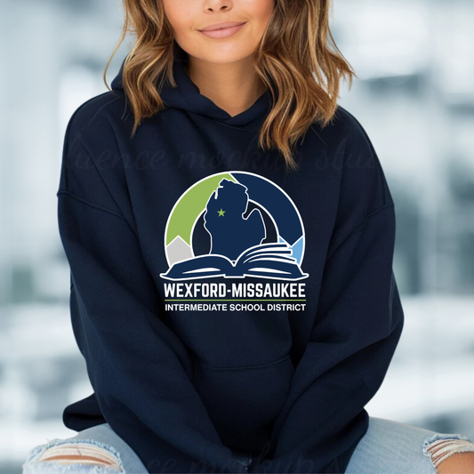 Wexford Missaukee ISD ADULT Hoodie - NAVY