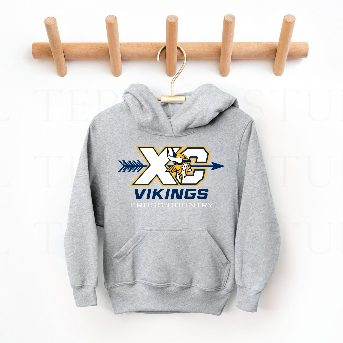 Cadillac Vikings Cross Country Unisex YOUTH Hoodie