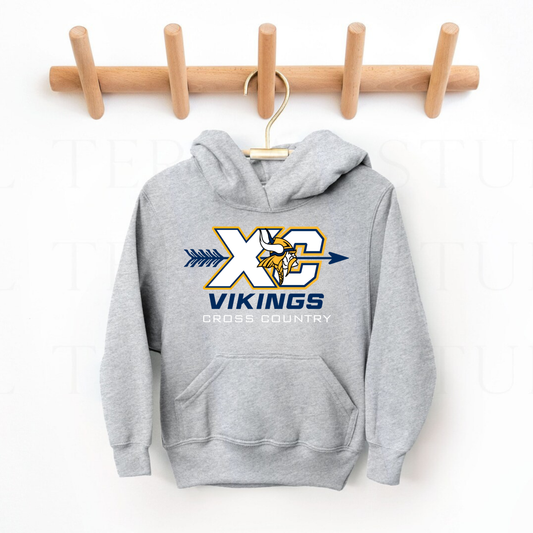 Cadillac Vikings Cross Country Unisex YOUTH Hoodie