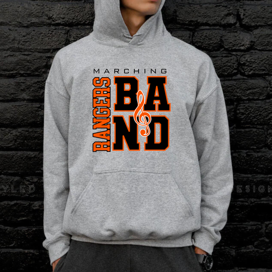 Manton Rangers Marching Band Unisex YOUTH Hoodie