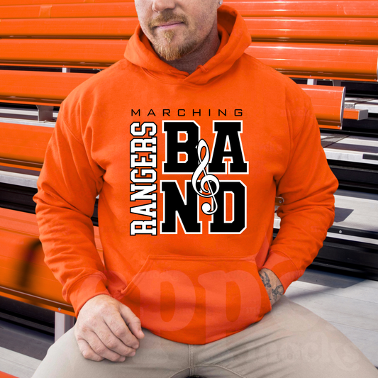 Manton Rangers Marching Band ADULT Hoodie