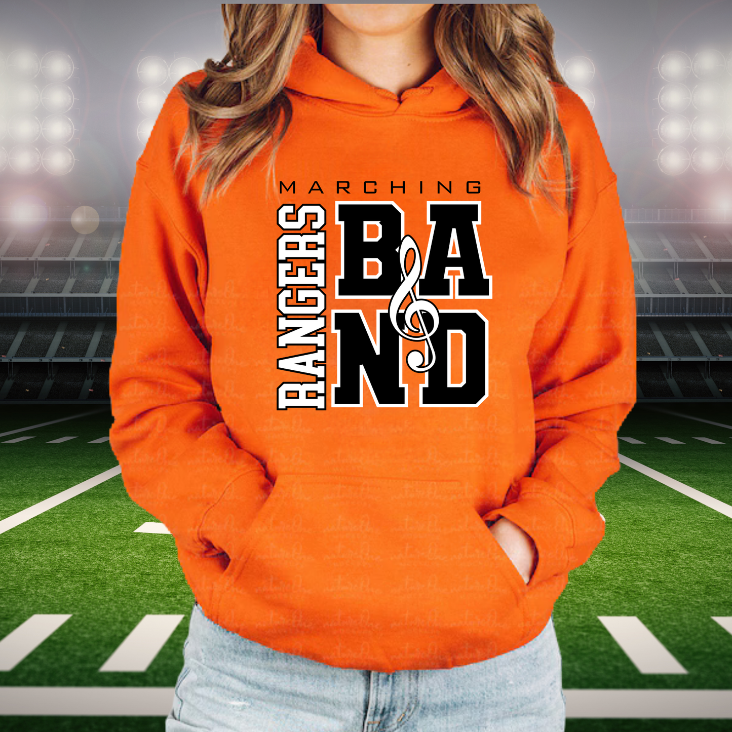 Manton Rangers Marching Band ADULT Hoodie