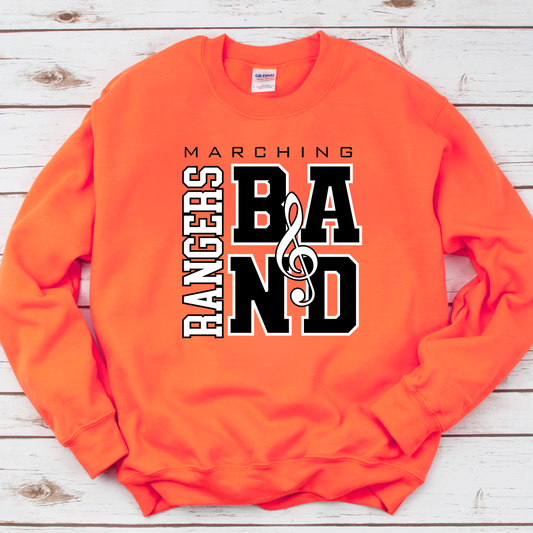 Manton Rangers Marching Band ADULT Unisex Crewneck Sweatshirt