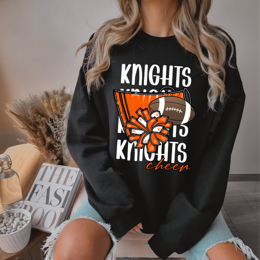 Knights Junior Cheer UNISEX Crewneck Sweatshirt