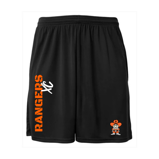 Manton Rangers Cross Country Dri-Fit Cooling Performance Shorts w/ Pockets