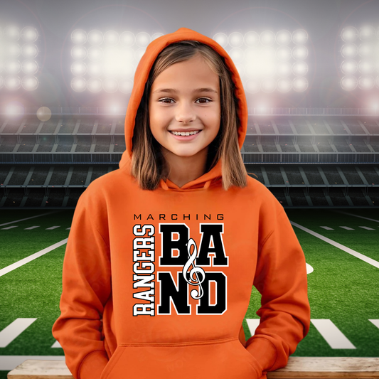 Manton Rangers Marching Band Unisex YOUTH Hoodie
