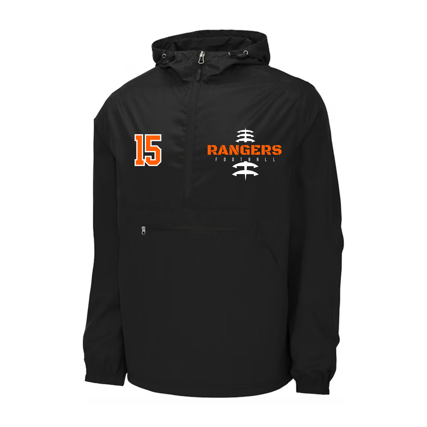 Manton Rangers Football Light-weight Windbreaker Rain Gear