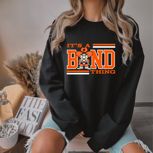 Manton Rangers Marching Band ADULT Unisex Crewneck Sweatshirt