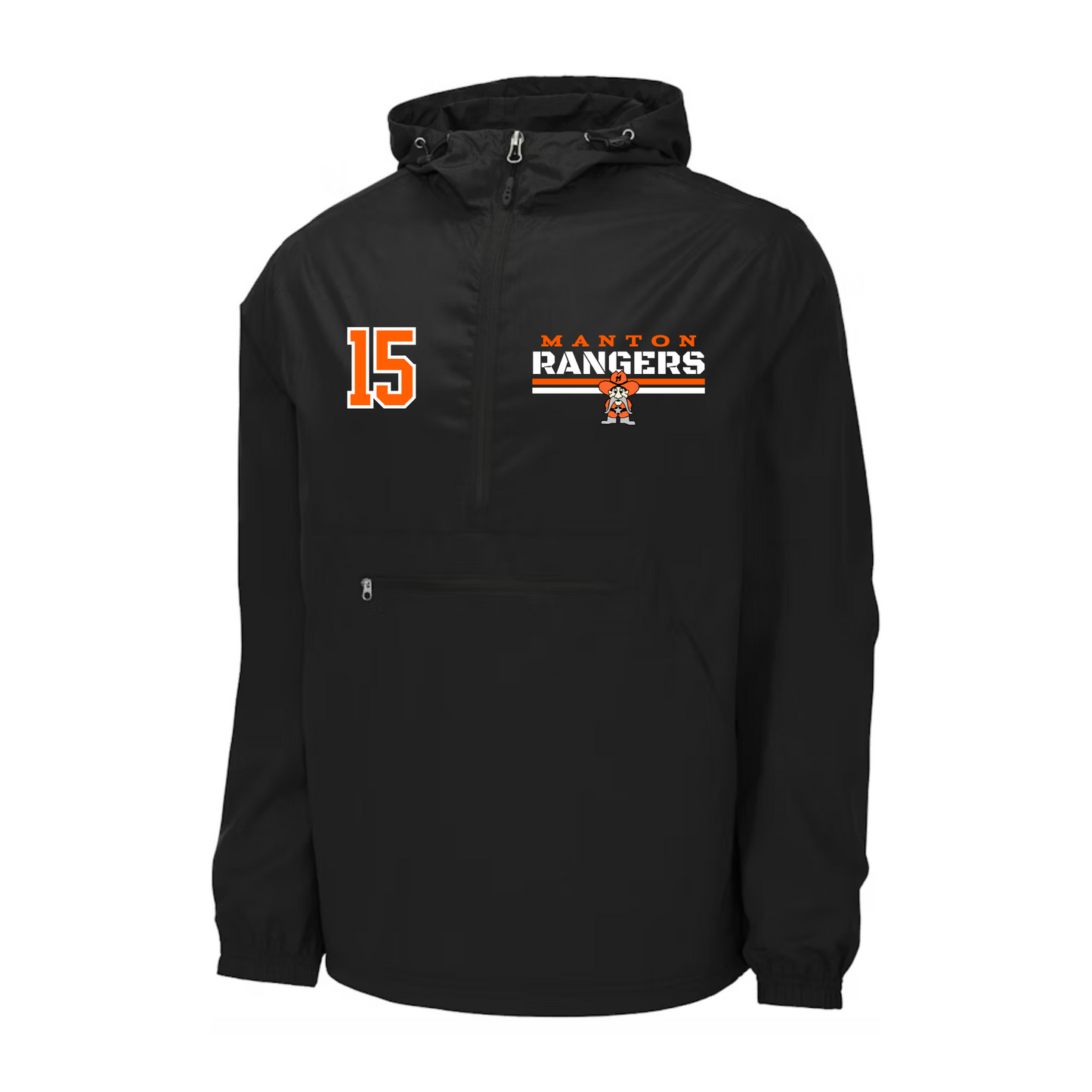 Manton Rangers Light-weight Windbreaker Rain Gear