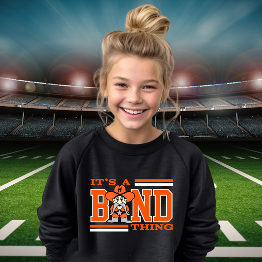 Manton Rangers Marching Band Unisex YOUTH Crewneck Sweatshirt