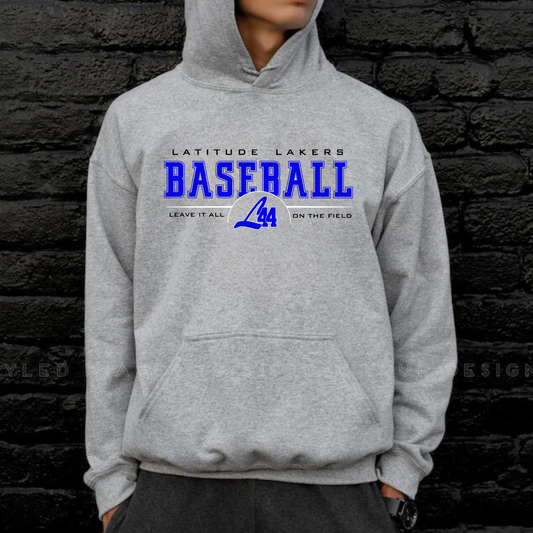 Latitude 44 Lakers Baseball YOUTH Hoodie