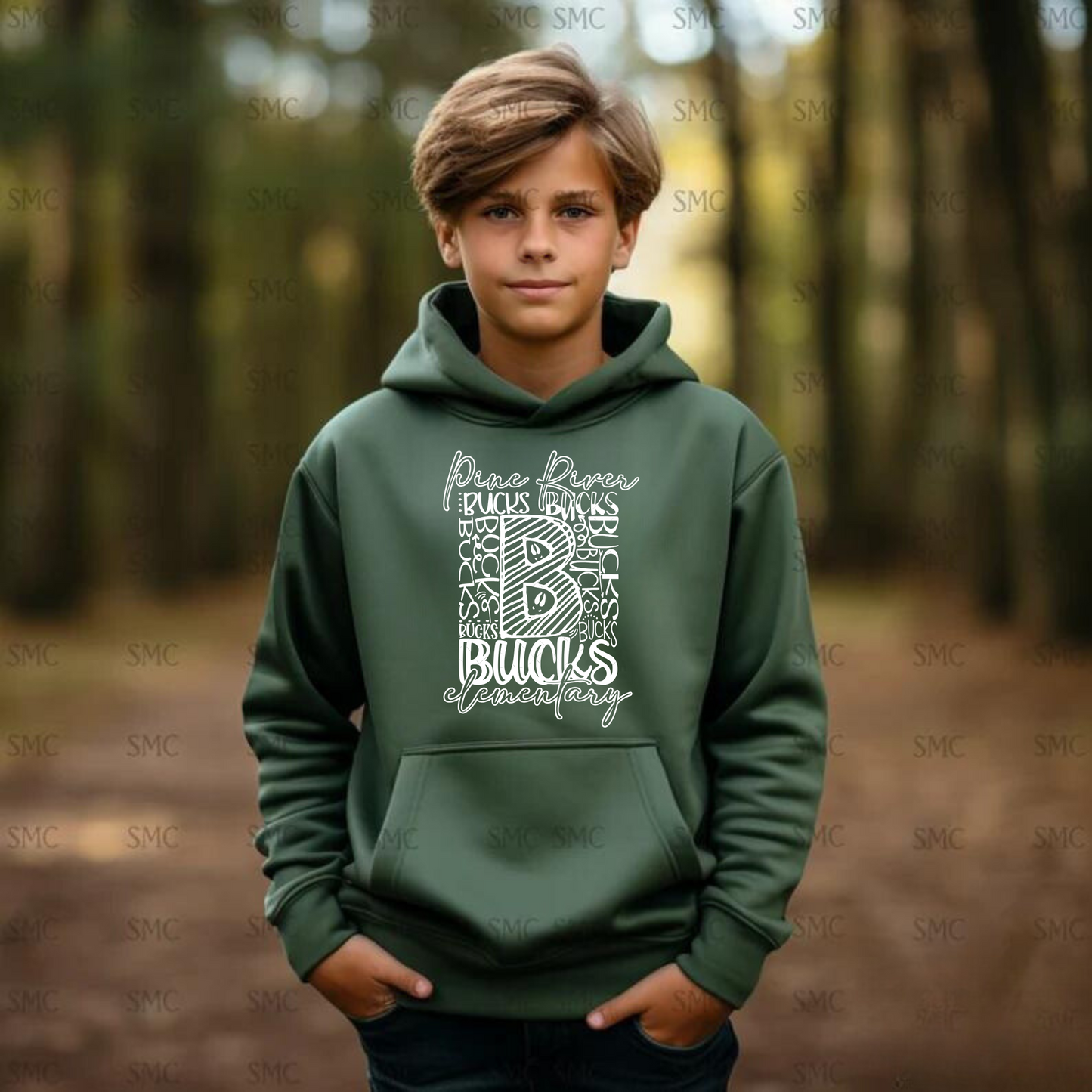 Pine River Elementary Unisex YOUTH Hoodie