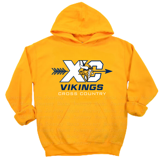 Cadillac Vikings Cross Country Unisex YOUTH Hoodie