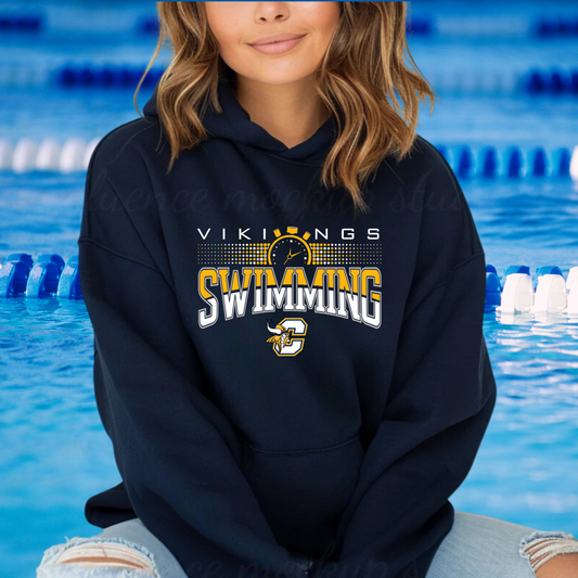 Cadillac Vikings Swim UNISEX Hoodie