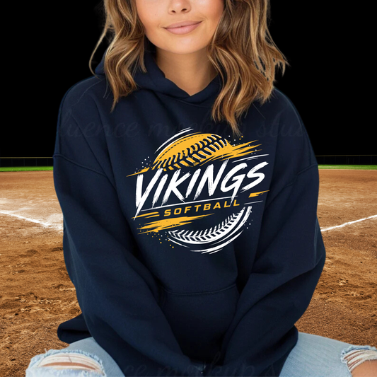 Vikings Softball UNISEX Hoodie