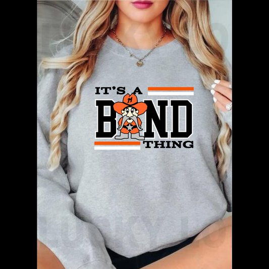 Manton Rangers Marching Band ADULT Unisex Crewneck Sweatshirt