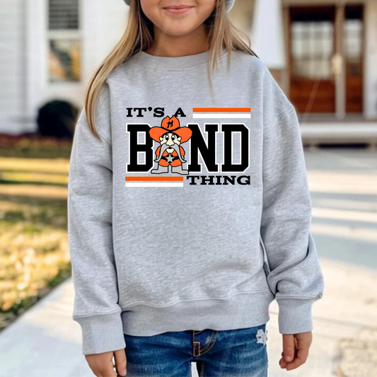 Manton Rangers Marching Band Unisex YOUTH Crewneck Sweatshirt