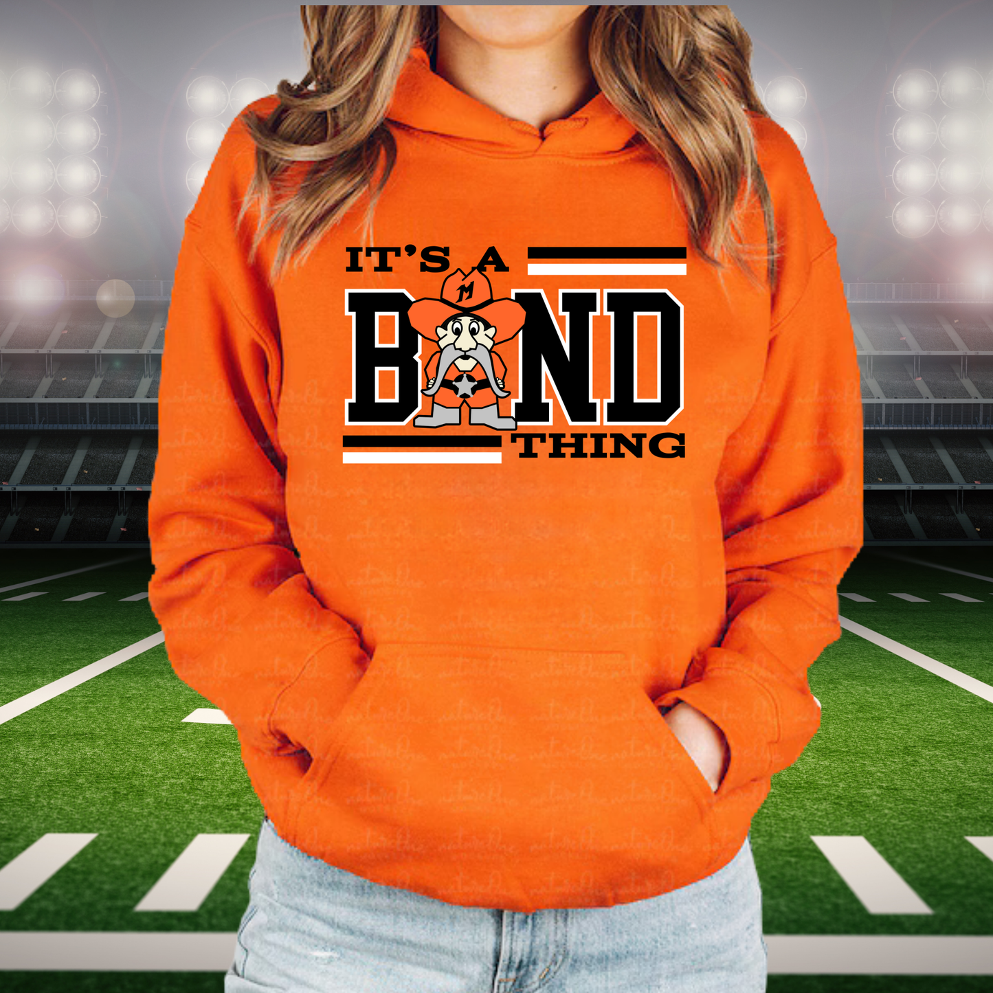 Manton Rangers Marching Band ADULT Hoodie