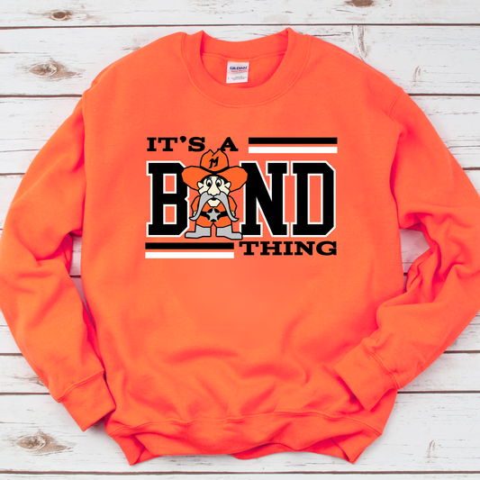 Manton Rangers Marching Band ADULT Unisex Crewneck Sweatshirt