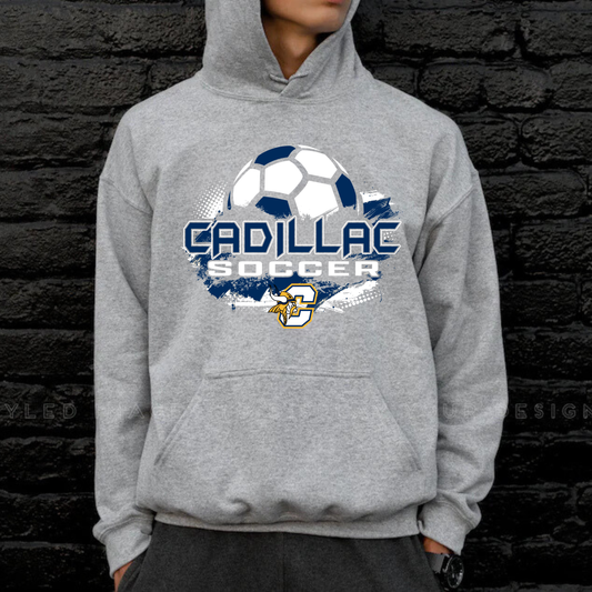 Cadillac Vikings Soccer UNISEX Hoodie
