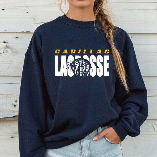 Cadillac Lacrosse ADULT Crewneck Sweatshirt