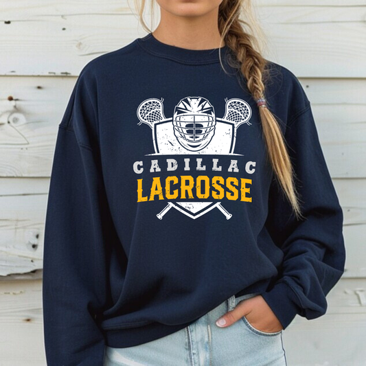 Cadillac Lacrosse ADULT Crewneck Sweatshirt