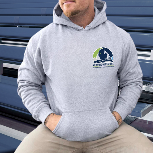 Wexford Missaukee ISD ADULT Hoodie - HEATHER GREY