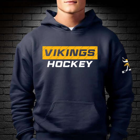 Cadillac Vikings Hockey ADULT Hoodie