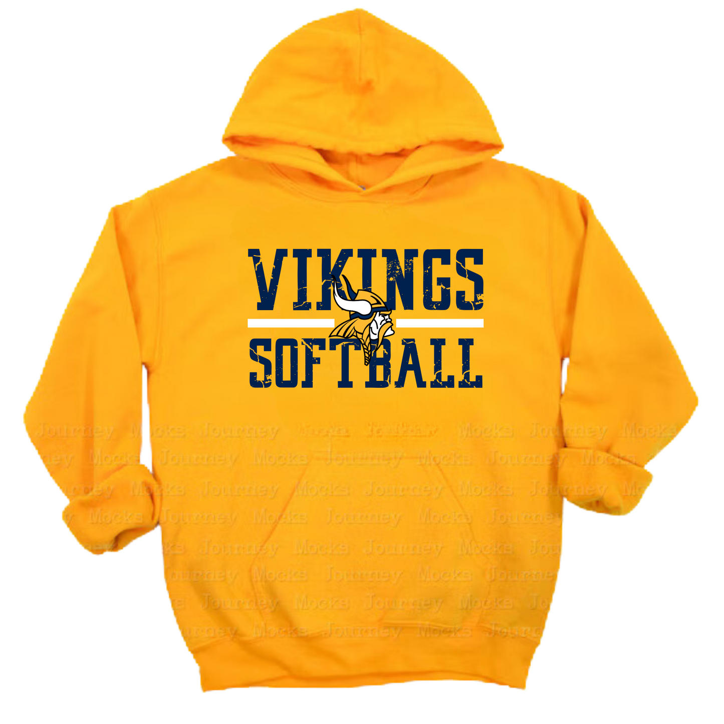 Cadillac Vikings Softball ADULT Hoodie