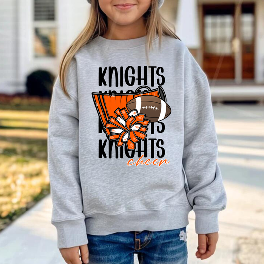 Knights Junior Cheer UNISEX Crewneck Sweatshirt