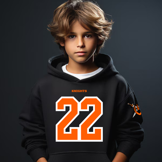 Knights Junior Football Game Day Jersey Unisex YOUTH Hoodie