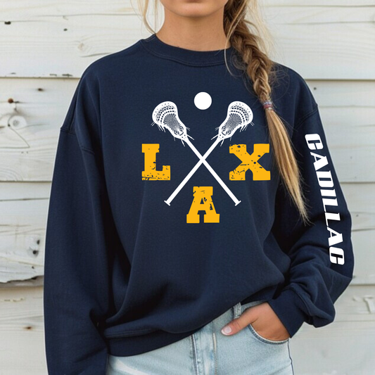 Cadillac Lacrosse ADULT Crewneck Sweatshirt