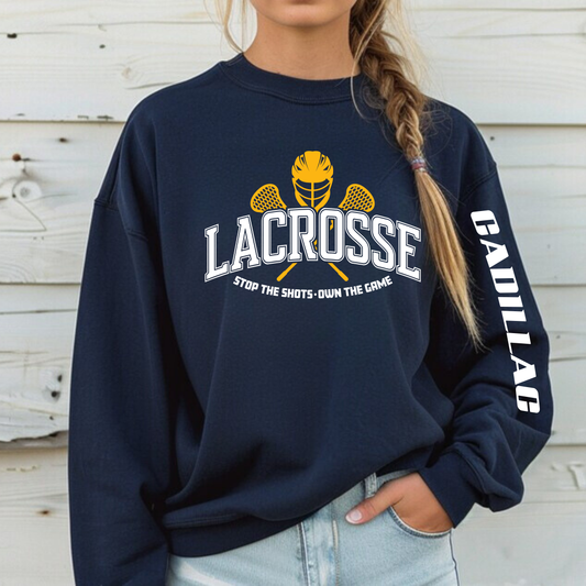 Cadillac Lacrosse ADULT Crewneck Sweatshirt