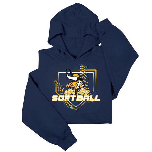Cadillac Vikings Softball Unisex YOUTH Hoodie