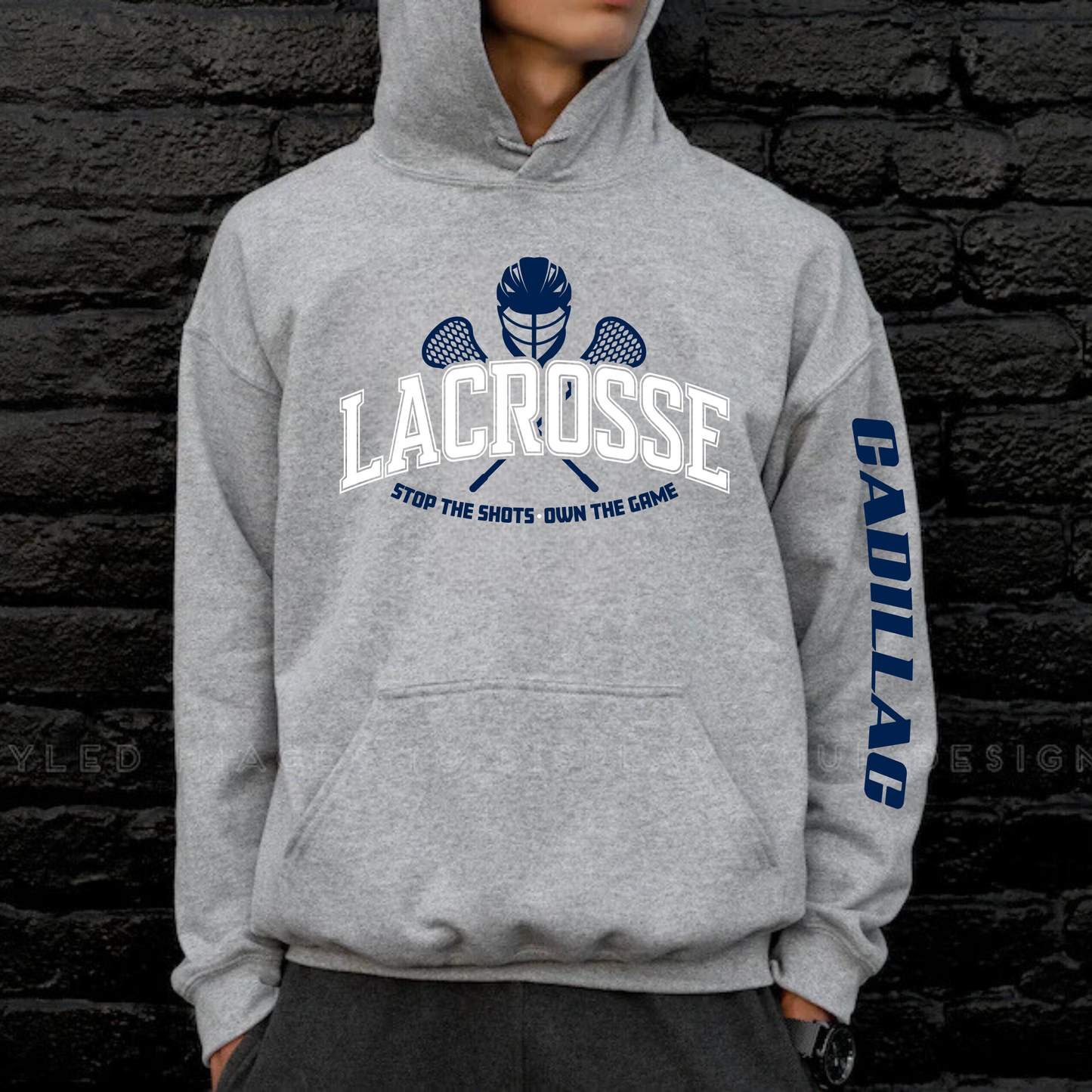 Cadillac Lacrosse ADULT Hoodie