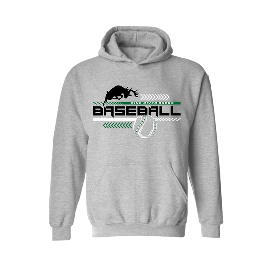 Pine River Bucks Baseball Unisex YOUTH Hoodie