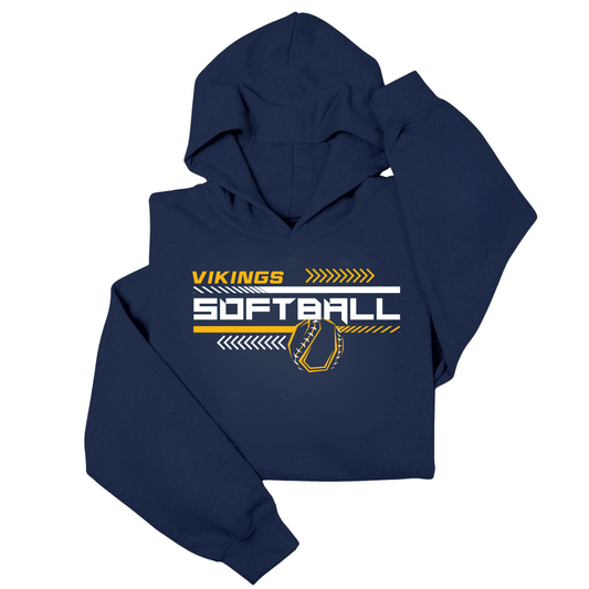 Cadillac Vikings Softball Unisex YOUTH Hoodie