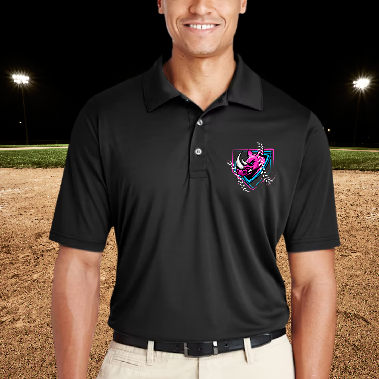Crash Softball Dri-Fit Performance Polo