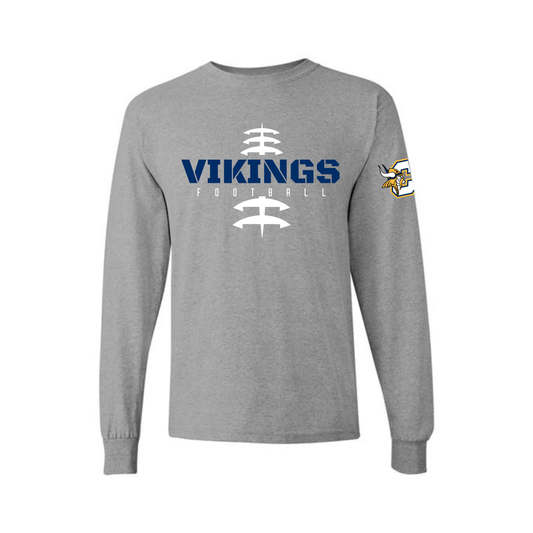 Cadillac Vikings Football UNISEX Long-Sleeve T-Shirt