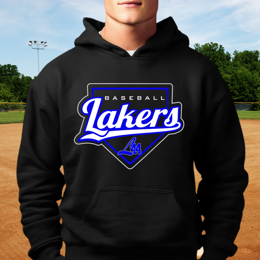 Latitude 44 Lakers Baseball ADULT Hoodie