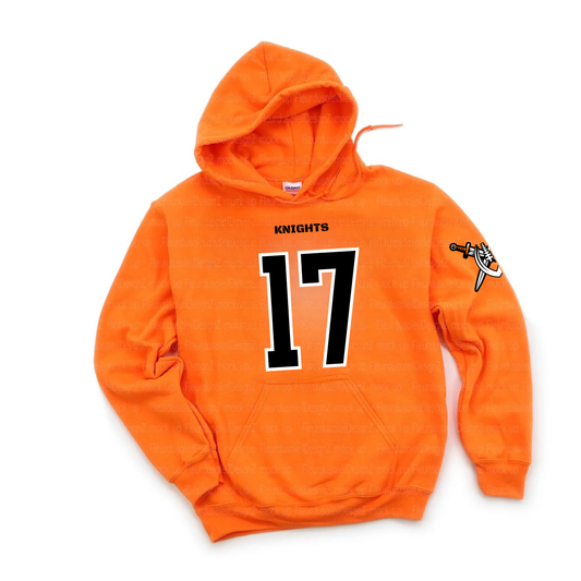 Knights Junior Football Game Day Jersey ADULT Unisex Hoodie
