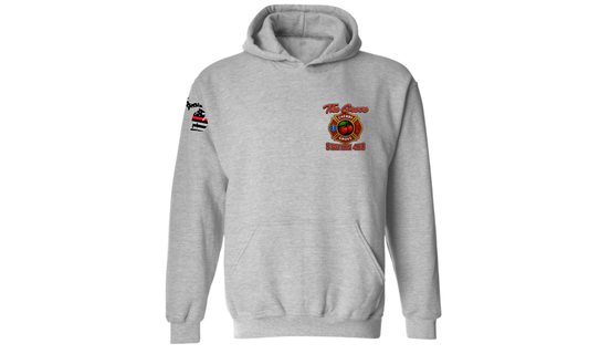 Cherry Grove Fire Department Hoodie - SPORT GREY (Cherry Logo)