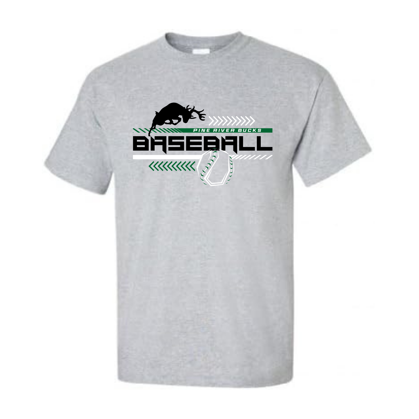 Pine River Bucks Baseball Unisex ADULT T-Shirt