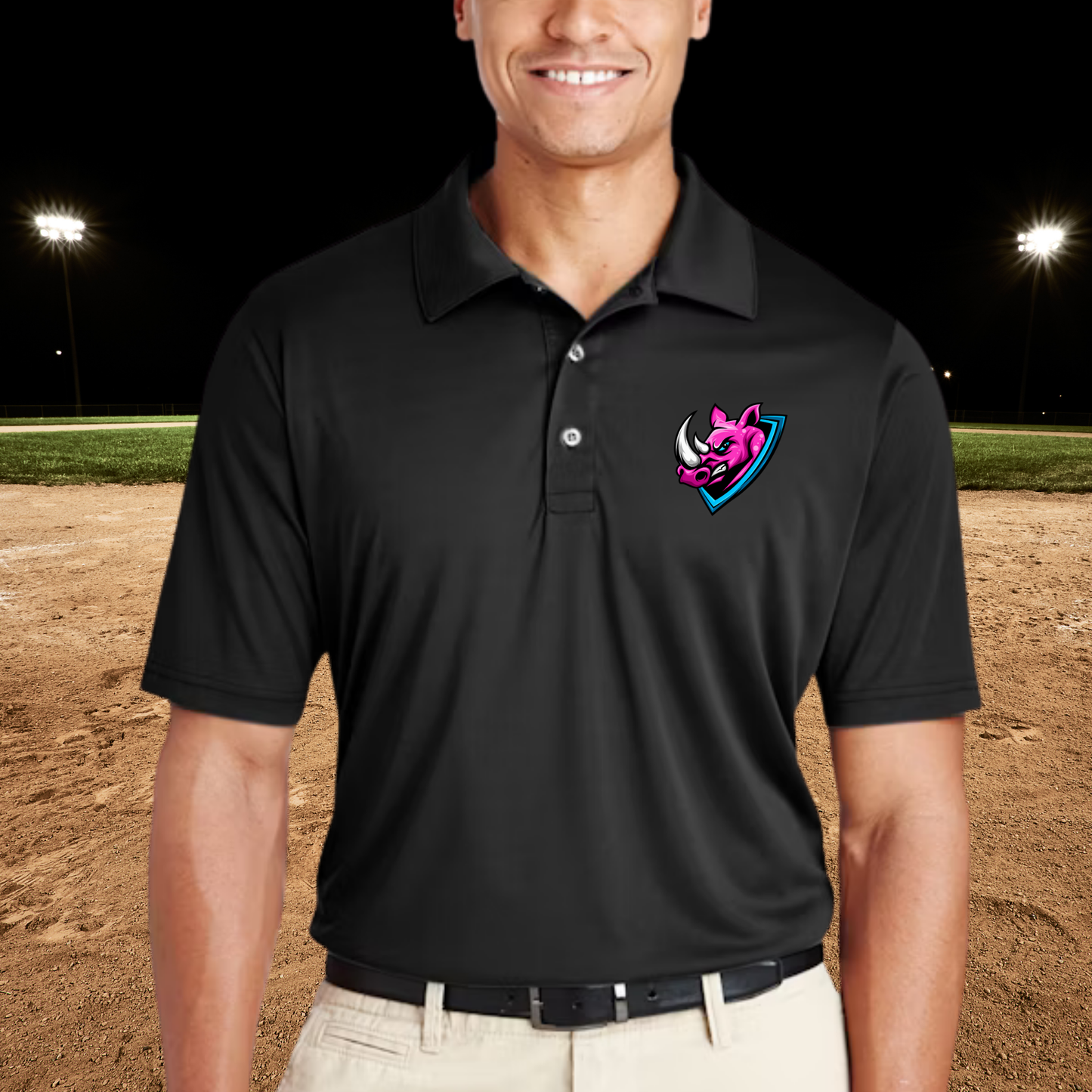 Crash Softball Dri-Fit Performance Polo