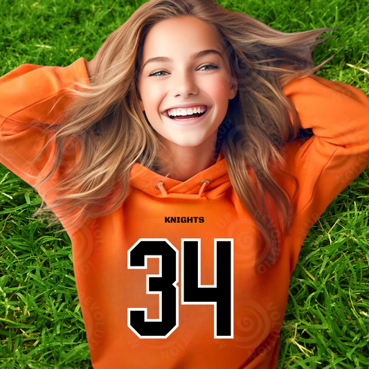 Knights Junior Football Game Day Jersey Unisex YOUTH Hoodie