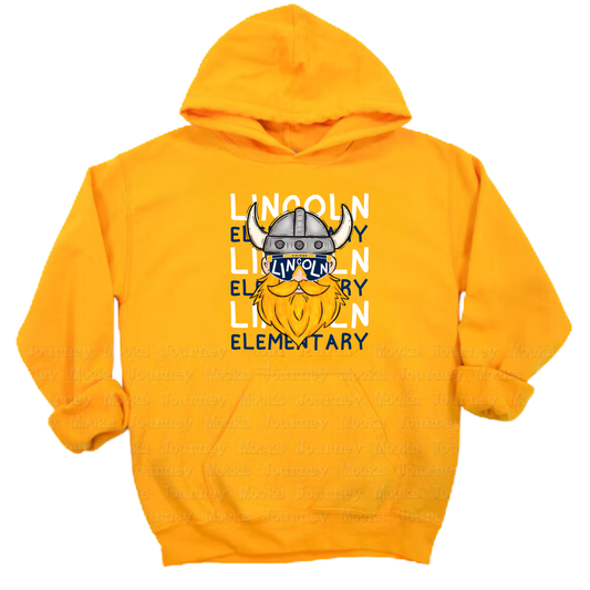 Lincoln Elementary UNISEX Hoodie