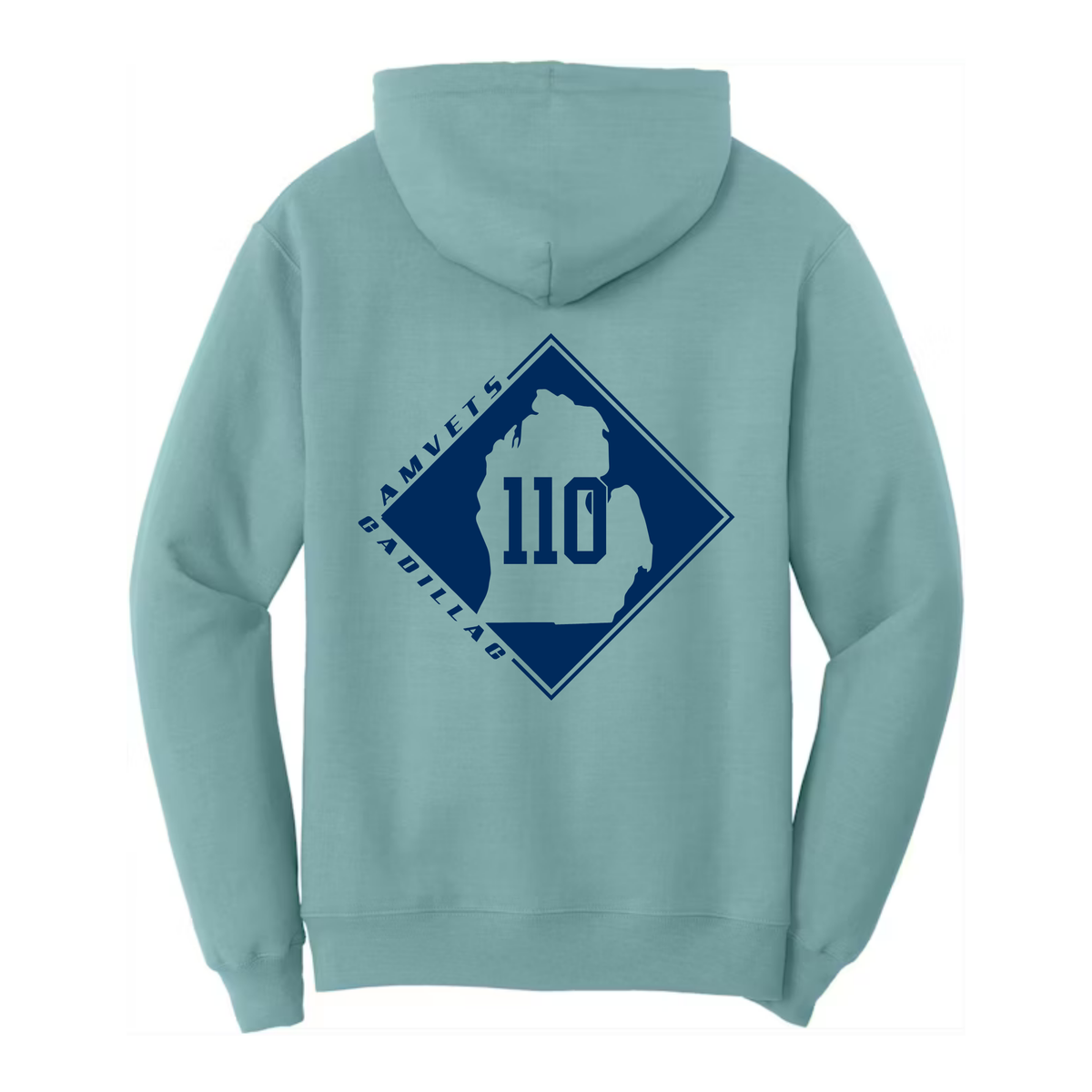 AMVETS Post #110 Hoodie (PC78H) - STNWSHDBL